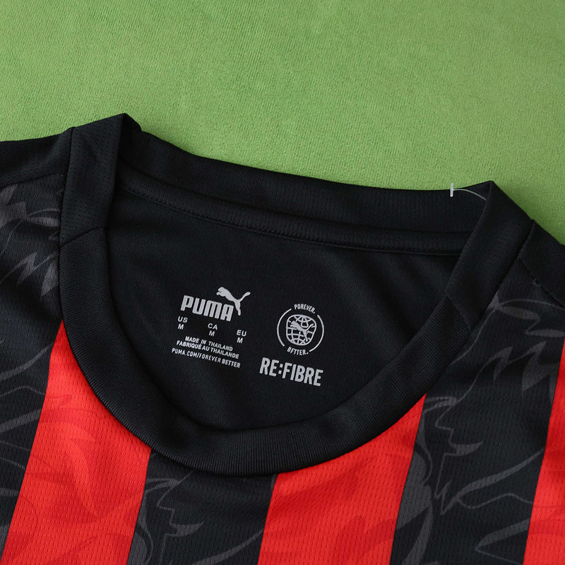 AC Milan Home Jersey 2025/26 - Long Sleeve