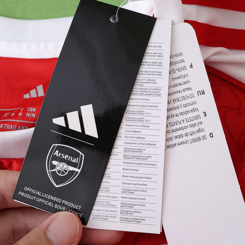 Arsenal Home Jersey 2025/26 Long Sleeve