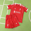 Kids Liverpool Home Kit 2025/26