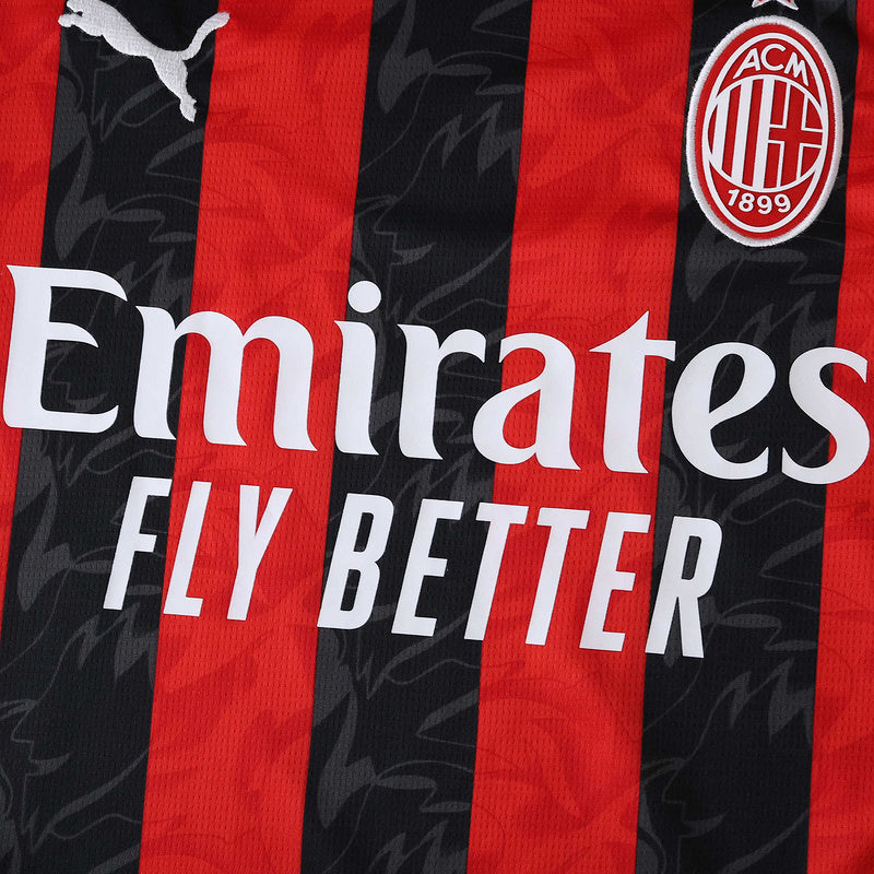 AC Milan Home Jersey 2025/26 - Long Sleeve