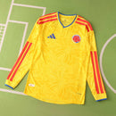 Colombia World Cup 2026 Jersey Player Version - Long Sleeve