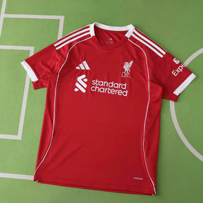 Liverpool Home Jersey 2025/26 - CHAMPIONS 24/25 & Gold Trophy
