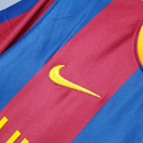Camiseta Retro del Barcelona Home 10/11  - Rojo y Azul