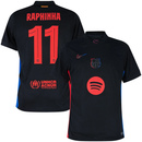 Camiseta del Barcelona 2024-2025 Raphinha con el número 11  hombre - Negra