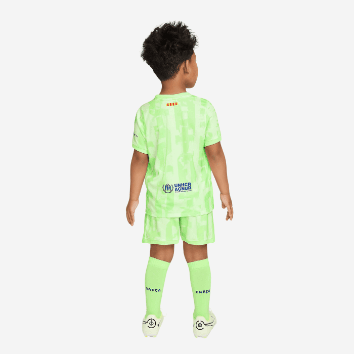 Equipación Tercera infantil 2024/25 FC Barcelona