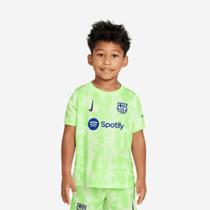 Equipación Tercera infantil 2024/25 FC Barcelona