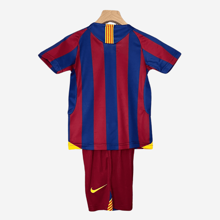 Equipación local infantil 2005/06 Retro FC Barcelona