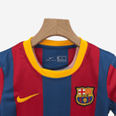 Equipación local infantil 2010/11 Retro FC Barcelona