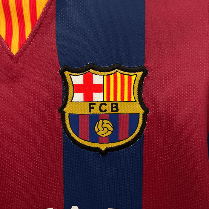 Equipación local infantil 2014/15 Retro FC Barcelona