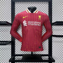 Liverpool Player Home Jersey 2024/2025 Long Sleeve