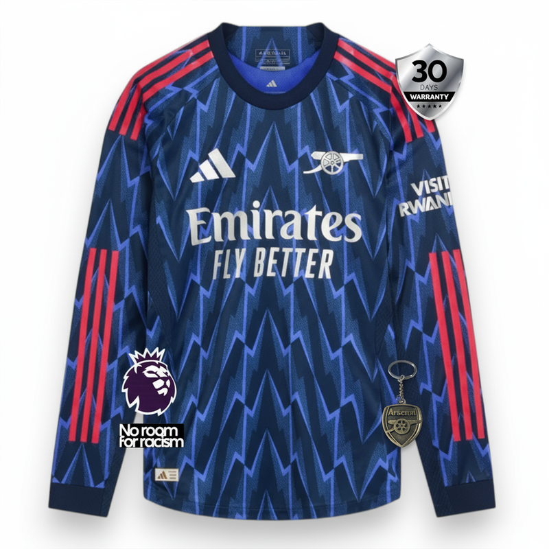 Arsenal Player Away Jersey 2025/26 Long Sleeve