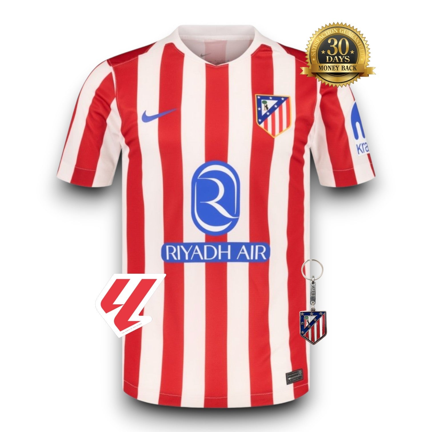 Atletico Madrid 2025/26 Home Jersey - Player Version