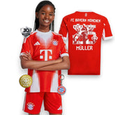 Kids Bayern Munich Jersey Home 2025/26 - Müller Special Edition