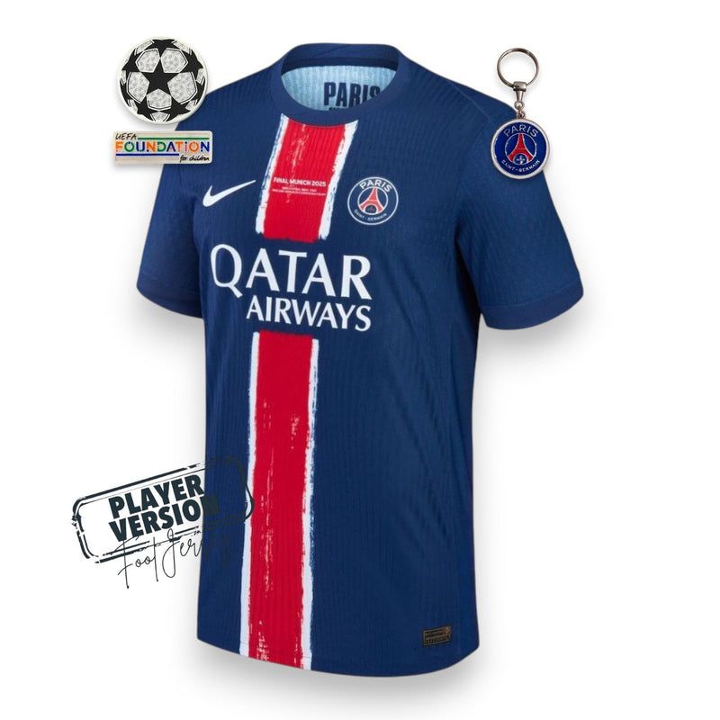 PSG Home Match Jersey UCL Munich Final 2025 - Player version