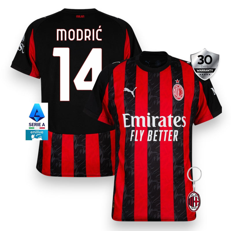 AC Milan Home Jersey 2025/26 - Modrić