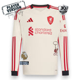 Liverpool Away Player Jersey 2025/26 - Long Sleeve