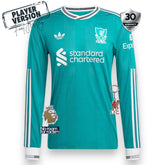 Liverpool Third Player Jersey 2025/26 - Long Sleeve