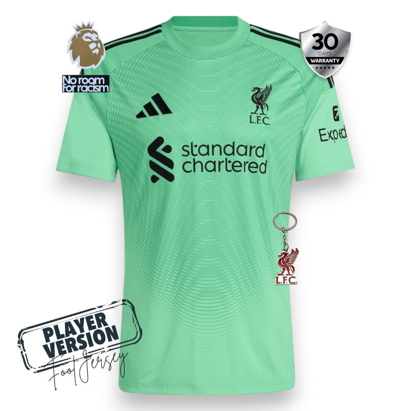Liverpool Player Jersey Goalkeeper 2025/26
