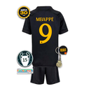 Conjunto Niños Real Madrid Tercera Equipación 23/24 MBAPPÉ 9 + 5 REGALOS 🎁