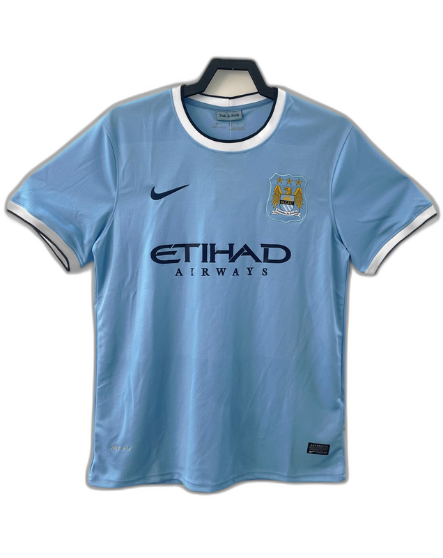 Manchester City 13/14 I Home Jersey - Retro Version