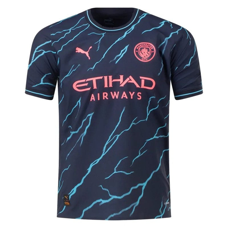 Camiseta Manchester City 23/24 III Tercera - Versión Jugador [Slim Fit]
