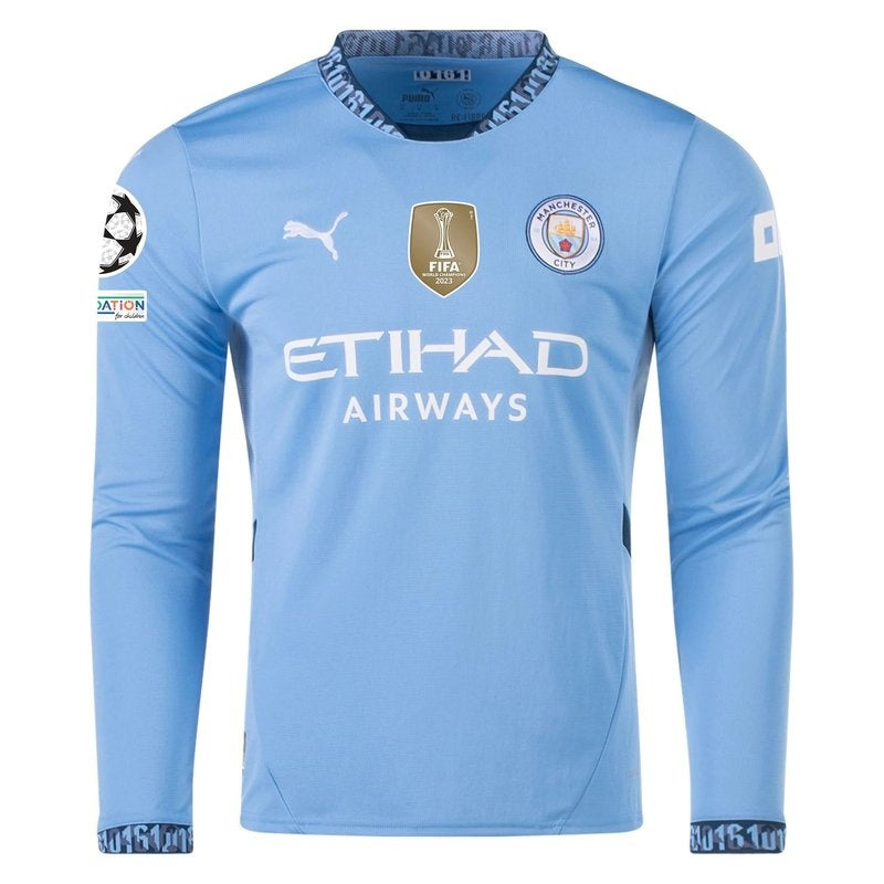 Camiseta Manchester City 24/25 III Tercera UCL - Versión Jugador [Slim Fit]
