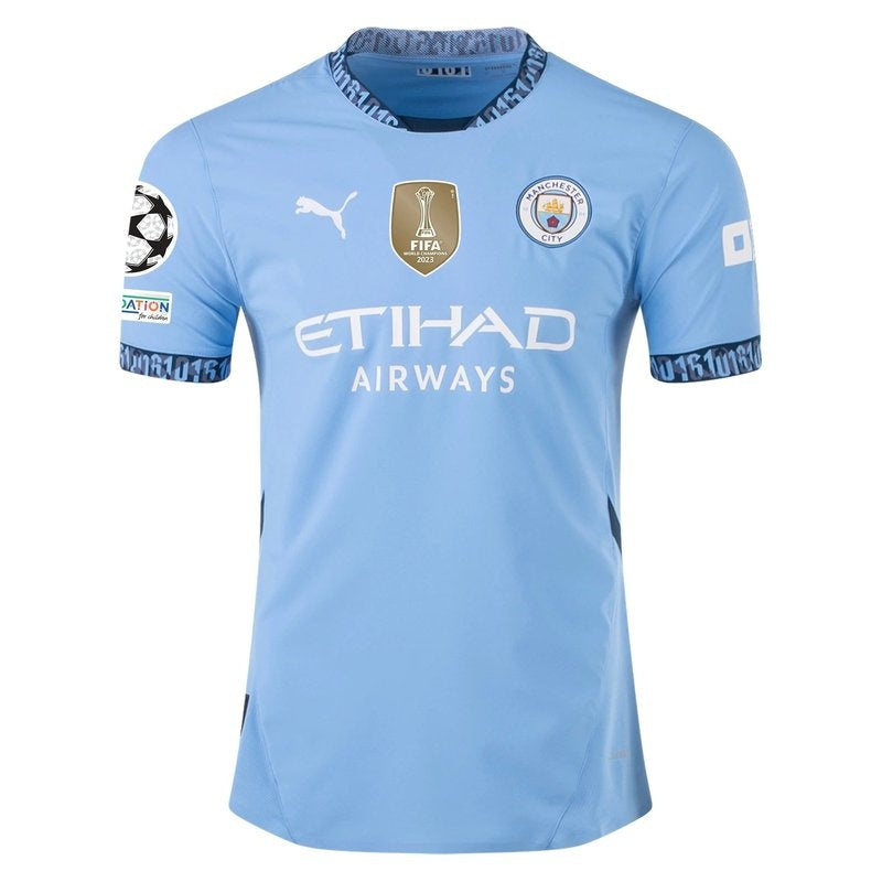 Camiseta Manchester City 24/25 IV Cuarta UCL - Versión Jugador [Slim Fit]