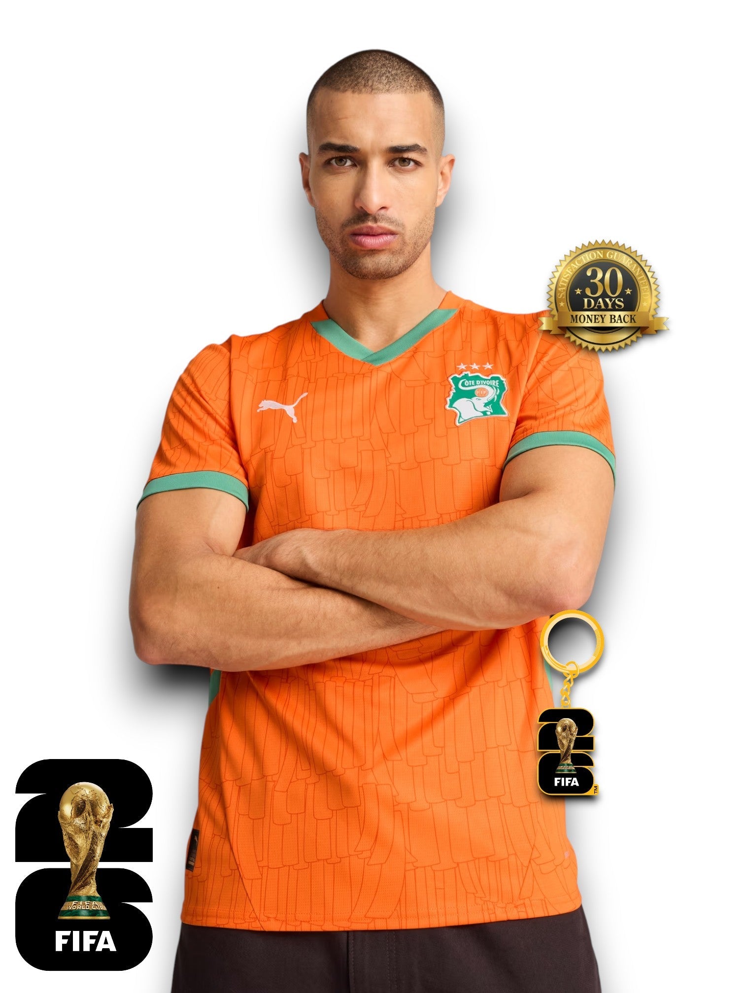 Ivory Coast Home World Cup 2026 Jersey