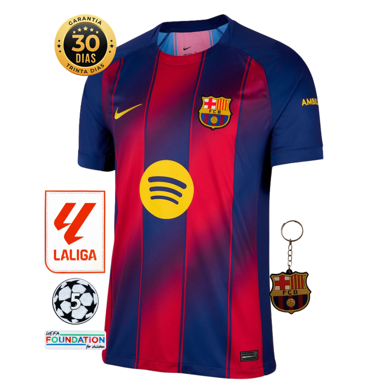 CAMISETA BARCELONA I 25/26 HOMBRE - LANZAMIENTO
