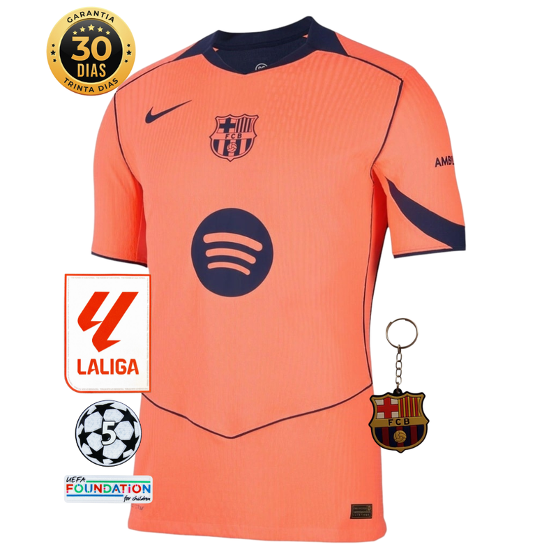 CAMISETA BARCELONA I 25/26 THIRD HOMBRE - LANZAMIENTO - (VERSIÓN JUGADOR)