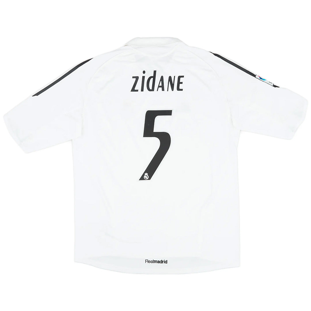 Camiseta Zidane #5 Retro Real Madrid Home 2005/06 + 5 REGALOS 🎁