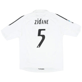 Camiseta Zidane #5 Retro Real Madrid Home 2005/06 + 5 REGALOS 🎁